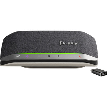 POLY Sync 20-M Microsoft Teams Certified USB-C Speakerphone PC Black 0.715 m Tou 7F0J8AA
