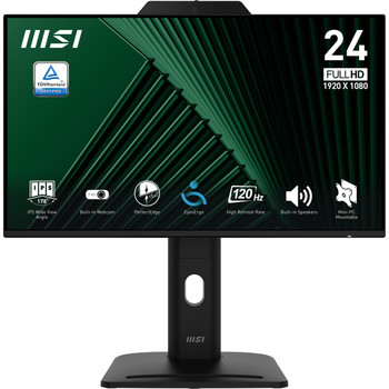 MSI PRO MP242PMG 23.8 " Monitor FHD 1920 x 1080 120Hz IPS 1ms 1x HDMI 1.4b 1x DP PRO MP242PMG