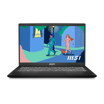 MSI Modern 15 15.6 " Full HD Notebook Computer AMD Ryzen 7 8GB RAM 512GB SSD Bla 9S7-15HK12-086