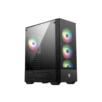 MSI MAG FORGE 112R Midi Tower PC Black Transparent ATX micro ATX Mini-ITX Temper MAG FORGE 112R