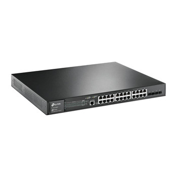 TP-Link JetStream 28-Port Gigabit L2 Managed Switch with 24-Port PoE+ 24 Port L2 SG3428MP