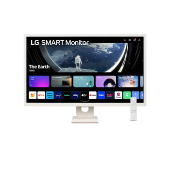 LG 32SR50F-W 32 " Full HD Smart Computer Monitor 1920x1080 White 32SR50F-W.AEK