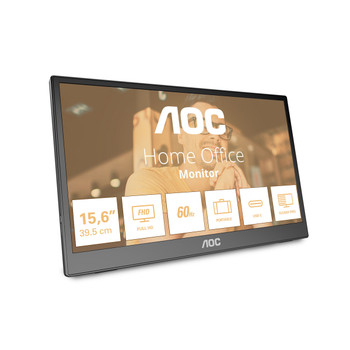 AOC T2 16T3EA 39.6 cm 15.6" 1920 x 1080 pixels Full HD 4 ms Black 16T3EA