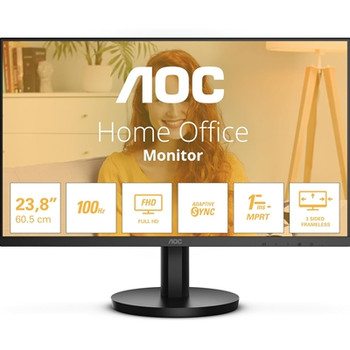 Aoc 24B3HA2 23.8 " Full Hd Ips Monitor Wled Vga Hdmi Speakers Vesa 100Hz 1Ms Spe 24B3HA2