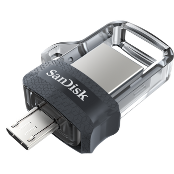 Sandisk Ultra Dual 64Gb Usb-A Micro-Usb Android Flash Drive SDDD3-064G-G46