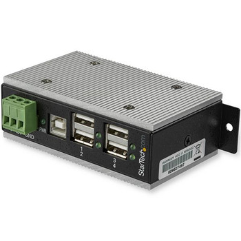 Startech.Com 4 Port Ind Usb2 Hub Esd 350W Protection HB20A4AME