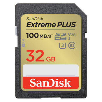 Sandisk 32Gb Extreme Plus Class 10 Sdhc Memory Card SDSDXWT-032G-GNCIN