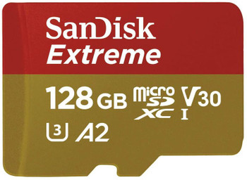 Sandisk 128Gb Class 10 Microsd Memory Card And Adapter SDSQXAA-128G-GN6MA