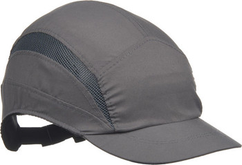 3M Hc24 First Base Safety Baseball Cap Reduced Peak Grey HC24GYRP