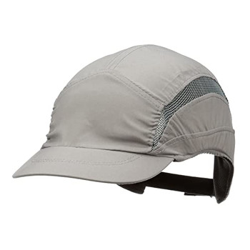 3M Hc24 First Base Safety Baseball Cap Reduced Peak Grey HC24GYRP