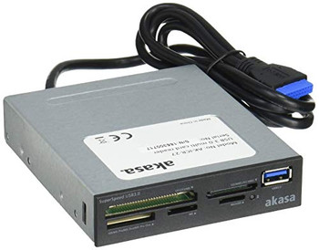 Akasa Internal USB 3.0 3.5in Multi Card Reader AK-ICR-27