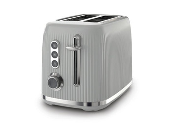 Breville Bold Variable 2-Slice Toaster Grey & Silver Chrome - Vtr002 VTR 002 Breville Bold Variable 2-Slice Toaster Grey & Silver Chrome - Vtr002 VTR 002