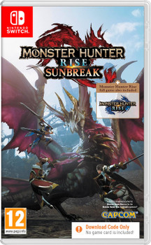 Monster Hunter Rise Sunbreak (Code in Box) Nintendo Switch Game
