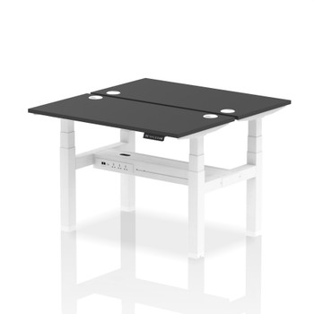 Dynamic Air Back-To-Back W1200 X D600mm Height Adjustable Sit Stand 2 Person Ben HA02830