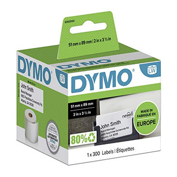 Dymo S0929100 51mm x 89mm Appointment Name Badge Cards S0929100 Dymo S0929100 51mm x 89mm Appointment Name Badge Cards S0929100