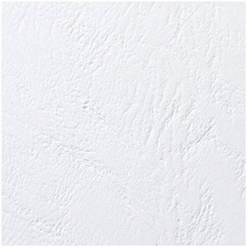 GBC CE040070 Leathergrain A4 Binding Cover White Pack of 100 CE040070 GBC CE040070 Leathergrain A4 Binding Cover White Pack of 100 CE040070