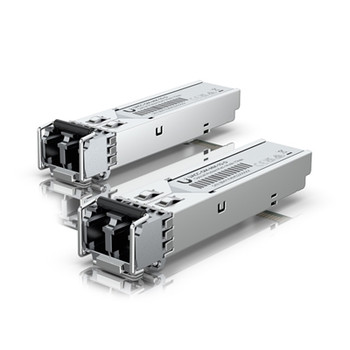 Ubiquiti UACC-OM-MM-1G-D-2 2-Pack 1G Multi-Mode Optical Sfp Module UACC-OM-MM-1G-D-2