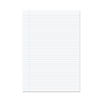 Rhino A4 Exercise Paper 500 Leaf 8Mm Ruled Feint With Margin Pack 5 - VEP051-43- VEP051-43-6