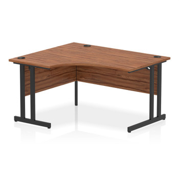 Dynamic Impulse W1400 X D1200/800 X H730mm Left Hand Crescent Desk With Cable Ma MI003257