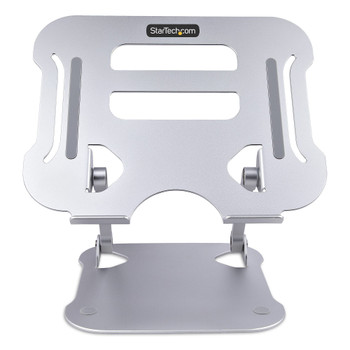 Startech.Com Ergonomic Laptop Stand With Adjustable Height Supports Up To 22Lb 1 ADJ-LAPTOP-RISER