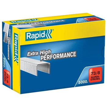 Rapid SuperStrong Staples 73/8 Pack of 5000 24890300 24890300 Rapid SuperStrong Staples 73/8 Pack of 5000 24890300 24890300
