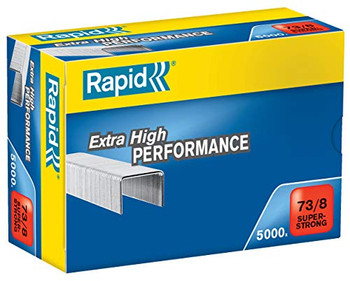 Rapid SuperStrong Staples 73/8 Pack of 5000 24890300 24890300 Rapid SuperStrong Staples 73/8 Pack of 5000 24890300 24890300