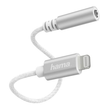 Hama Lightning Male To 3.5Mm Jack Female Cable Ultra-Thin & Flexible Cable 00201523
