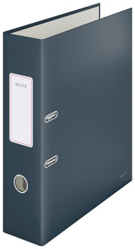Leitz Lever Arch File 180 Cosy A4 80Mm Velvet Grey Pk6 - 10610089 10610089