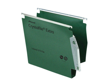 Rexel Crystalfile Extra 275 Foolscap Lateral Suspension File Polypropylene 30Mm 70640
