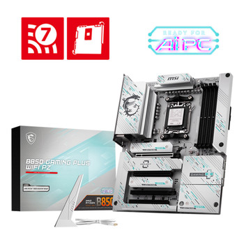 MSI B850 GAMING PLUS WIFI PZ AMD Socket AM5 AMD Ryzen 7000 Series AMD Ryzen 8000 B850 GAMING PLUS WIFI PZ