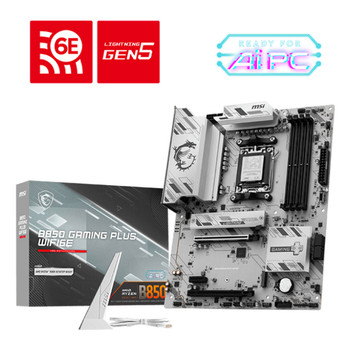 MSI B850 GAMING PLUS WIFI6E AMD Socket AM5 AMD Ryzen 7000 Series AMD Ryzen 8000 B850 GAMING PLUS WIFI6E