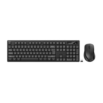 Belkin BBZ010 Full-size 100% Wired & Wireless RF Wireless + USB Black Mouse in BBZ010uk