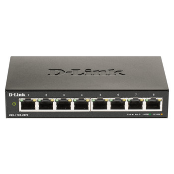 D-Link DGS-1100-08V2 Managed L2 Gigabit Ethernet 10/100/1000 DGS-1100-08V2/B