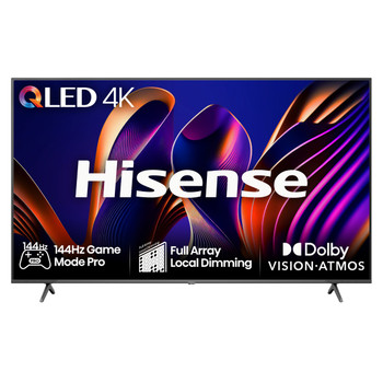 Hisense 65E7NQT PRO 165.1 cm 65" 3840 x 2160 pixels QLED Smart TV Wi-Fi Grey 65E77NQTUK PRO
