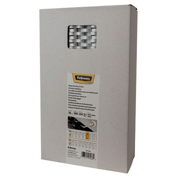 Fellowes Binding Comb A4 14Mm White Pack 100 5346604 5346604