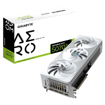 Gigabyte Nvidia Geforce Rtx 5070 Ti Aero Oc 16G Graphics Card 16Gb Gddr7 8960 Cu GV-N507TAERO OC-16GD