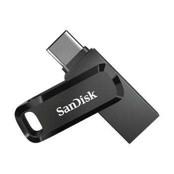 Sandisk Ultra Dual Drive Go 64Gb Usb-C Usb-A Black Flash Drive SDDDC3-064G-G46