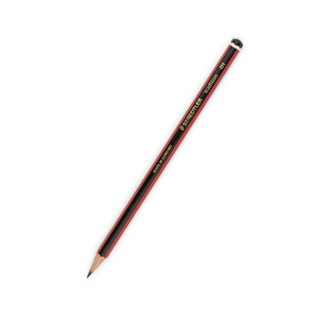 Staedtler 110 Tradition 4H Pencil Red/Black Barrel Pack 12 110-4H