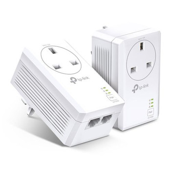 Tp-Link TL-PA7027P KIT Av1000 Gb Powerline Adapter Kit 2-Port Ac Pass Throu TL-PA7027P KIT