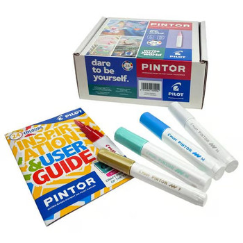 Pilot Pintor Medium Tip Paint Markers Classpack Assorted Pack 24 - 5012052030992 5012052030992