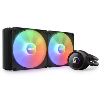 Nzxt Kraken 280 Rgb Black Liquid Cpu Cooler RL-KR280-B1