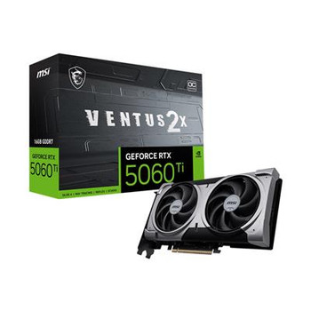 Msi Geforce Rtx 5060 Ti Ventus 2X Oc Plus 16Gb Gddr7/Pci Express 5.0/2617Mhz/280 GEFORCE RTX 5060 TI 16G VENTUS 2X OC PLUS