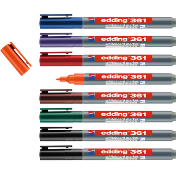 edding 361 whiteboard marker Pack of 8 EDD4-361-8-S2999