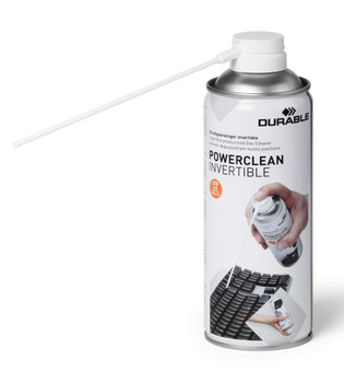 Durable Powerclean Air Spray Duster Invertible 200Ml 579719 579719