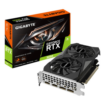 GIGABYTE Geforce RTX 3050 WINDforCE OC V2 6G Geforce RTX 3050 6 GB GDDR6 96 bit GV-N3050WF2OCV2-6GD