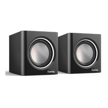 Hama Sonic Mobil 185 2.0 Notebook Speakers 3.5 Mm Jack Usb-A for Power Inline Vo 00173132