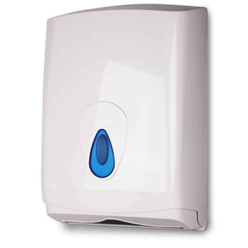 Valuex Hand Towel Dispenser 360X276x130mm Plastic White 1101001 1101001