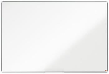 Nobo Premium Plus Non Magnetic Melamine Whiteboard Aluminium Frame 1800X1200mm 1 1915171