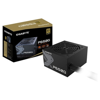 Gigabyte P650g 650W Psu 120Mm Silent Hydraulic Bearing Fan 80 Plus Gold Non Modu GP-P650G