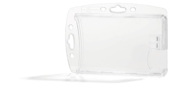 Durable Duo Security Pass Holder 54X87mm Holds 2 Id/Security Cards Transparent P 892419